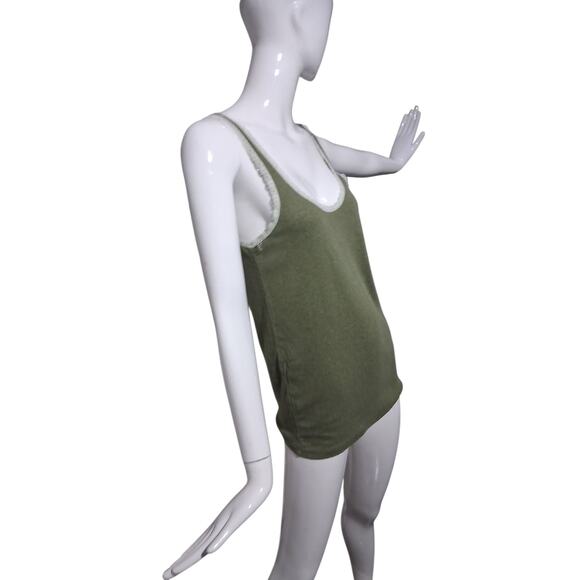 Y2K Vtg Gap Womens size Large Lace Cotton Grungecore Preppy Academia Cami Top - Picture 2 of 12